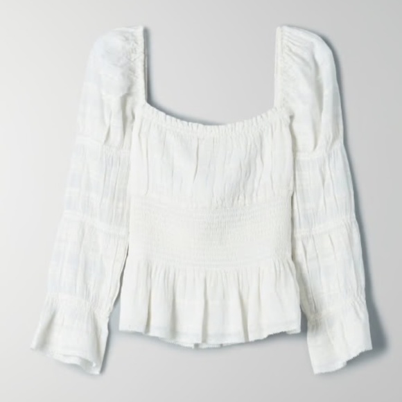 Aritzia Wilfred Fable Blouse - Picture 1 of 8